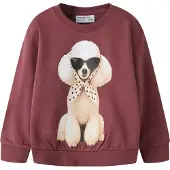 Name it Sweatshirt 'NMFVOTEA' marfim / baga / preto