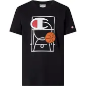 Champion Camisola laranja escuro / vermelho cereja / preto / branco