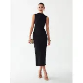 BWLDR Vestido 'Lana' preto