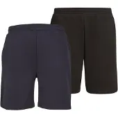 Urban Classics Calças 'Essential' navy / preto
