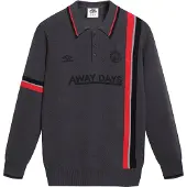 Umbro Pullover desportivo grafite / vermelho / preto