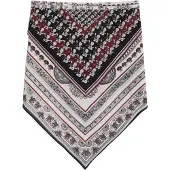 Desigual Lenço rosa pastel / vermelho / preto / branco