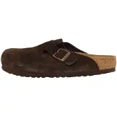 Birkenstock Sapato aberto 'Boston' castanho