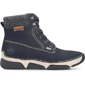 Rieker Botim com fivela navy