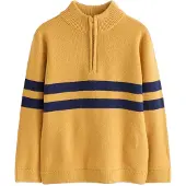 Next Pullover navy / amarelo