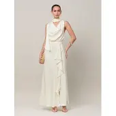 SAVEL Vestido de festa 'Kendall' branco natural