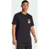 Adidas T-SHIRT GRÁFICA COM BOLSOS BORDADOS EM CAMUFLADO