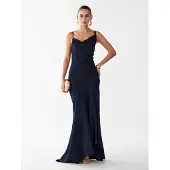 St MRLO Vestido 'Tereza' azul escuro