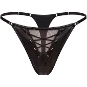 Hunkemoller Tanga preto