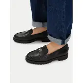 Michael Kors Sapato Slip-on 'JAELYN' preto