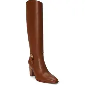 Ralph Lauren para mulher. 802P15660001 Botas de couro Raelynn marrom (39), 5 a 8cm, Nenhum, Casual