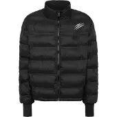 Plein sport Casaco de inverno 'Scratch' preto / branco