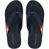 Tommy Hilfiger Chinelos de dedo navy / vermelho / branco