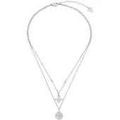 GUESS Colar 'BLOOM' prata