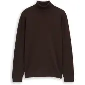 Tom Tailor Pullover castanho escuro