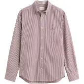 Gant Camisa borgonha / branco