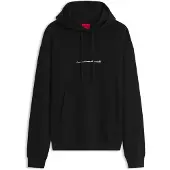 HUGO Sweatshirt ouro rosa / preto