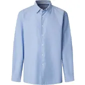 Pepe Jeans para homem. PM3091429 Camisa Randy azul (XXL), Casual, Algodão, Manga comprida