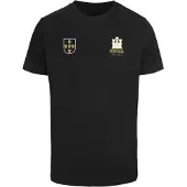 Mister tee Camisa 'Portugal' amarelo / preto / branco