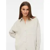 Vero Moda Blusa 'VMSANNE' cinzento claro