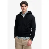 Superdry Casaco em moletão 'Essential' azul noturno