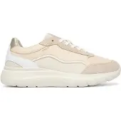 Geox Sapatilhas baixas 'D PLUMMERY' estuque / areia / bege escuro / branco