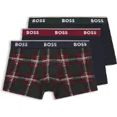 BOSS Boxers 'Power' marinho / verde escuro / vermelho / branco