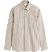 Next Camisa estuque / preto / branco