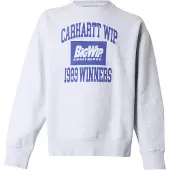 Carhartt WIP Sweatshirt 'Winners' azul / cinzento claro