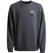 Alessandro Zavetti Sweatshirt 'Vicolo' pedra / branco