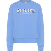 Kaffe Pullover 'Gisele' bege / creme / azul claro