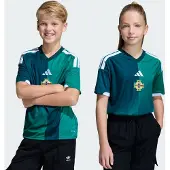 Adidas Camisola Principal 26 da Irlanda do Norte — Criança