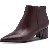 Tamaris Botas pelo tornozelo vermelho vinho