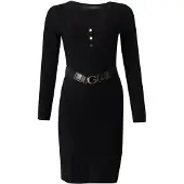 GUESS Vestido De Manga Comprida Yuki