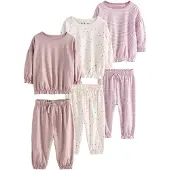 Next Pijama malva / eosin / branco