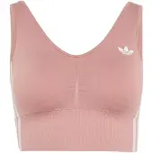 Adidas Originals Soutien 'Essentials' rosa escurecido / branco