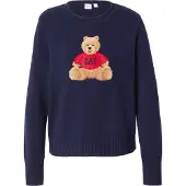 Gap Pullover navy / brocado / vermelho