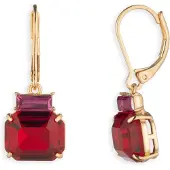 Ralph Lauren Brincos 'KENSINGTON' ouro / vermelho