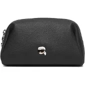 Karl Lagerfeld Bolsa de cosmética 'Ikon Pebble' preto