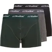 Jack & Jones Boxers 'JACSOHO' acinzentado / abe / preto / branco