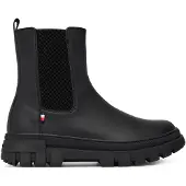 Tommy Hilfiger Bota 'MICHIGAN' preto