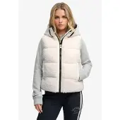 Superdry Colete branco lã