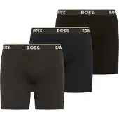 BOSS Boxers 'Power' azul noturno / oliveira / preto / branco