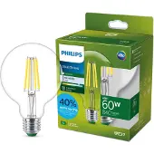 Philips Lampada E27 LED Globo G95 4W 840lm 840 clear