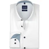 Olymp Camisa clássica 'Level 5' branco