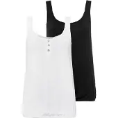 LASCANA Top preto / branco