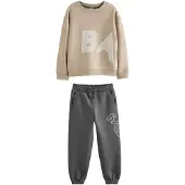 Ted Baker Fato de jogging bege claro / taupe / pedra / cinzento escuro