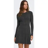 ONLY Vestido de malha 'ONLFIA' acinzentado