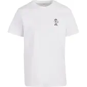 Mister tee Camisa 'More Espresso Less Depresso' preto / branco