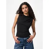 Pieces Camiseta Sem Mangas Madison Draped